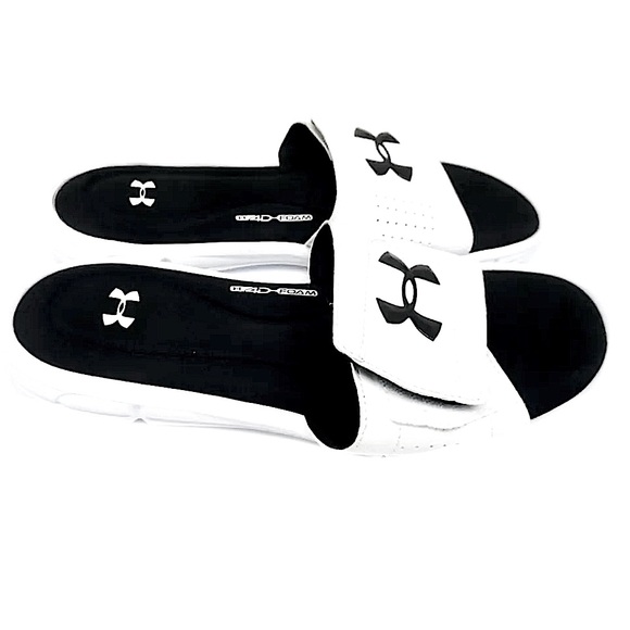 Under Armour Ignite Slide Lightweight Sandal Flip-flop, 1252510-001, Men’s Sz 8 - Picture 9 of 16